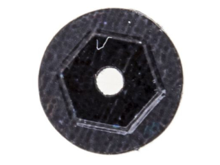 Cekiny BREWIS hologramowe 6mm 10g H70 czarne