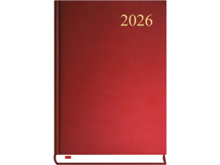 Kalendarz ksikowy MP A5 Asystent 2026 - bordowy