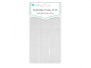 Kropki kleju DPCRAFT 13mm 36szt.