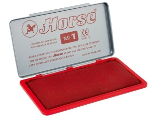 Poduszka do stempli LANCER nr1 - czerwona 150X96 mm