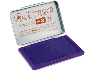Poduszka do stempli HORSE nr3 - fioletowa 85x54mm