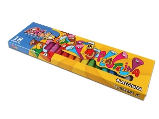 Plastelina PASTELLO 18 kolor�w