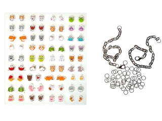 BRANSOLETKI DIY Z ZAWIESZKAMI PUFFY ? CUTE ANIMALS