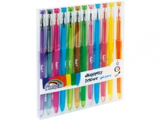 D�ugopisy �elowe FIORELLO neonowe 12 kolor�w
