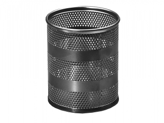 Przybornik du�y TETIS okr�g�y czarny