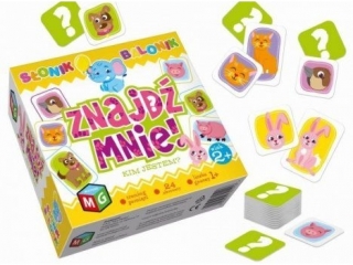 Gra MULTIGRA Słonik balonik - Znajdź mnie: Kim jestem?