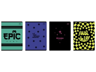 Zeszyt A5 60k. INTERDRUK Kolekcja Fluo linia