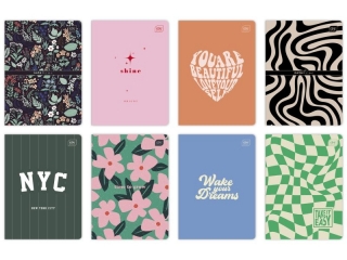 Zeszyt A5 60k. INTERDRUK MAT+UV kratka