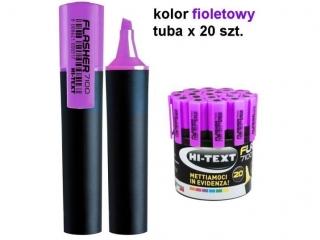 Zakre�lacz FLASHER x20 Tuba fiolet