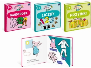 Ksi��eczka sztywna 17x17cm Lucynka poznaje �wiat Liczny, Gar