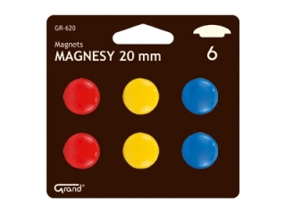 Magnesy, �rednica 20 mm, Grand