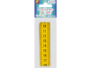 Centymetr krawiecki CK-8695 dwustronny, d�. 150cm, szer. 2cm