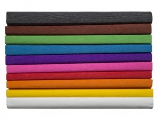 Bibu�a marszczona 25x200cm, MIX A, Happy Color