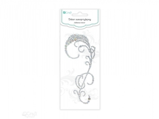 Kryszta�owy dekor samoprzylepny DPCRAFT Amelia opalescent