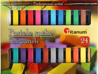 Pastele suche TITANUM 24 kolor�w