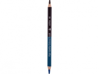 Kredki o��wkowe jumbo Astra 12 sztuk=24 kolory