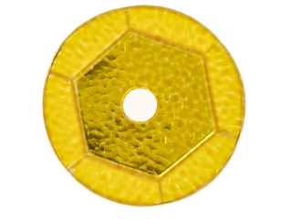 Cekiny BREWIS błyszczące 8 mm 10g B110 złoty