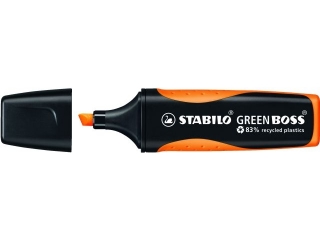 Zakre�lacz STABILO Green BOSS - pomara�czowy