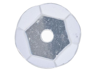 Cekiny BREWIS błyszczące 8 mm 10g B200 srebrny