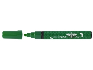 Marker akrylowy TOMA 2,5mm �ci�ty - zielony