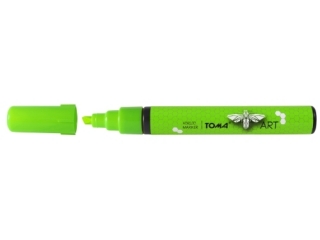 Marker akrylowy TOMA 2,5mm �ci�ty - zielony jasny