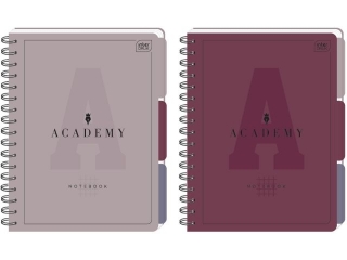 Ko�ozeszyt B5 100k. INERDRUK Academy 90g przek�adki PP, kratka