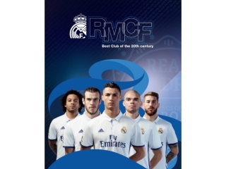 Zeszyt MO A5 16k trzy linie kolor R.Madrid3  [opakowanie=20szt]