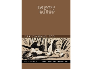 Blok szkicowy HAPPY COLOR Eco A3 40k. 80g