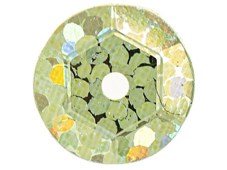 Cekiny BREWIS hologramowe 6mm 10g H40 złoty