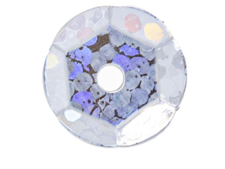 Cekiny hologramowe rozmiar: 8mm waga: 10g  kolor: srebrny