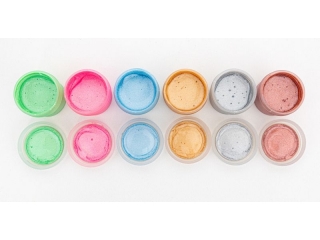 Farby dekoracyjne Astra o po�ysku per�owym 6 kol x 20 ml STANDARD BOX