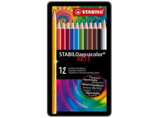 Kredki STABILO Aquacolor 12szt. pude�ko metalowe