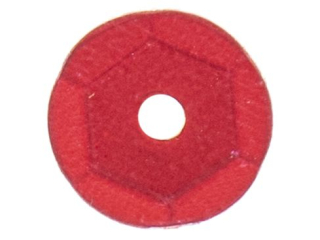 Cekiny matowe rozmiar: 8mm waga: 10g kolor: czerwony