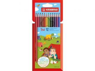 Kredki STABILO Trio 12 kolor�w