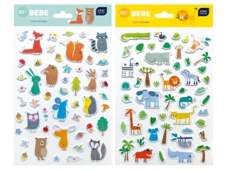 Naklejki puffy 50szt. BB Kids