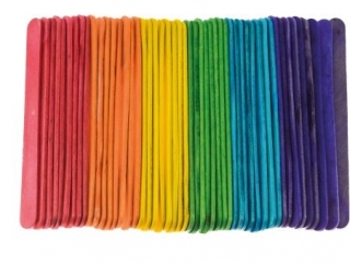 Patyczki kolorowe jumbo 14 cm PKD140