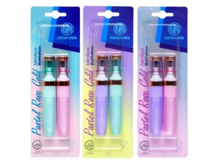 Zakre�lacze pastelowe ASTRAPEN ROSE GOLD  - blister 2 szt.  [opakowanie=12szt]