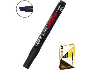 Markery permanentne GRAND �ci�ty GR-103C, czarny a'12szt