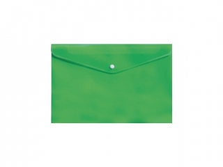 Teczka kopertowa plastikowa na  zatrzask A4 FLUO 5 kolor�w OR-243