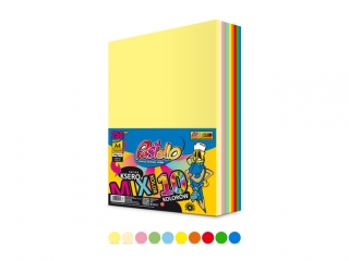 Papier ksero kolorowy A4 250k. PASTELLO 160g mix 10 kolor�w 