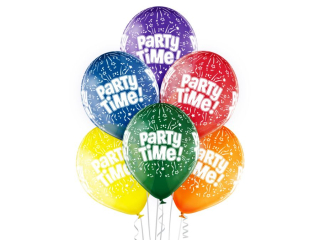 Balony BN06-320 - Party Time - op. 6 szt. PROM