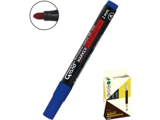 Marker permanent Grand okr�g�y  A12 sztuk niebieski (P)