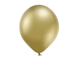 Balony ALIGA 30cm złoty glossy op. 8szt.