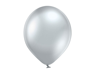 Balony ALIGA 30cm srebrny glossy op. 8szt.