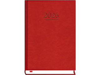 Kalendarz książkowy MP B6 Powszechny - bordo 2026