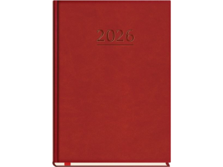 Kalendarz ksikowy MP A5 Popularny 2026  - bordo