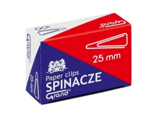 Spinacz GRAND tr�jk�tny 25mm 100szt. a'10