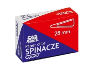 Spinacz GRAND tr�jk�tny 28mm 100szt. a'10