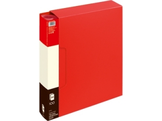 Teczka ofertowa A4 100 koszulek GRAND 9010A - czerwona