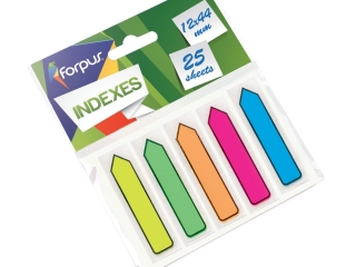 Zak�adki plastikowe 12x44mm strza�ka 5x25k